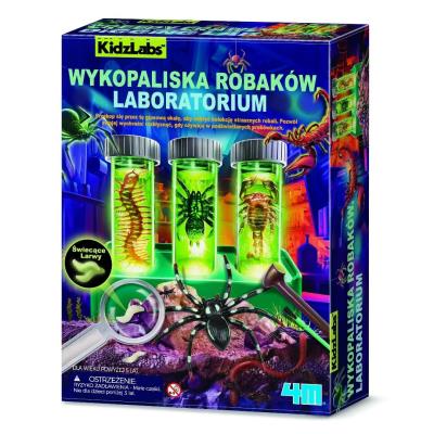 Opakowanie Kidzlabs Labolatorium Wykopalski z Robakami