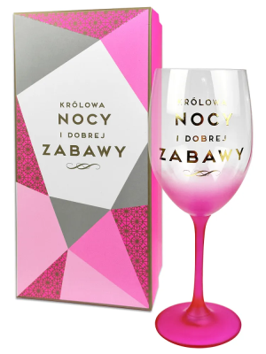 Kieliszek Pastelove Królowa nocy. Wydawca: PAN DRAGON. SmakLiter.pl Opakowanie Kieliszek Pastelove Królowa nocy