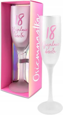 Kieliszek Szampan 18. Wydawca: PAN DRAGON. SmakLiter.pl Opakowanie Kieliszek Szampan 18