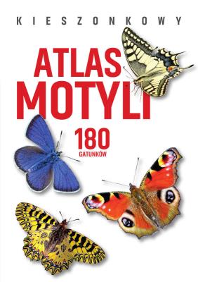 Kieszonkowy atlas motyli. 180 gatunków. Autor: Twardowski Jacek. SmakLiter.pl Okładka książki Kieszonkowy atlas motyli. 180 gatunków
