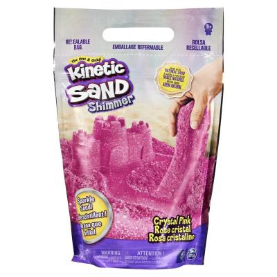 Opakowanie Kinetic Sand - Piasek błyszczący różowy 900g