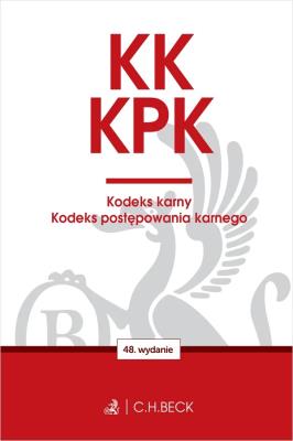 Okładka książki KK. KPK. Kodeks karny. Kodeks postępowania karnego. Edycja Prokuratorska wyd. 48