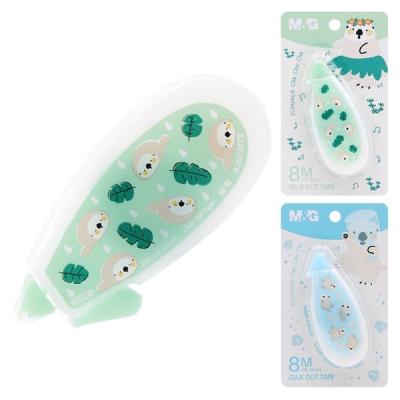 Opakowanie Klej kropka w taśmie Cha Cha silne klejenie 8mx8.4mm 1szt.mix