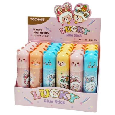 Opakowanie Klej w sztyfcie Lucky 15g (24szt)