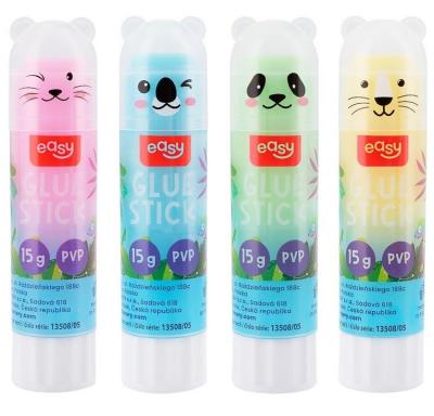 Opakowanie Klej w sztyfcie PVA 15g Zwierzątka (24szt) EASY