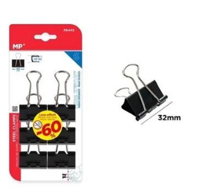 Opakowanie Klipsy biurowe 32mm 6szt