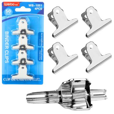 Opakowanie Klipsy metalowe biurowe 4szt 50mm