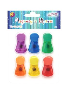 Opakowanie Klipsy z magnesem 4x7cm 6szt