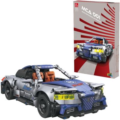 Opakowanie Klocki auto sportowe 718el