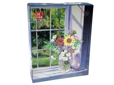 Opakowanie Klocki - bukiet kwiatów