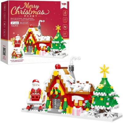 Opakowanie Klocki chatka mikołaja święta 926el