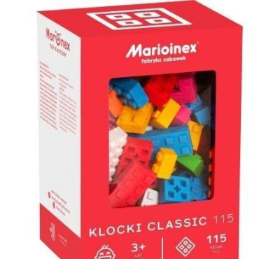 Opakowanie Klocki Classic 115 elementów