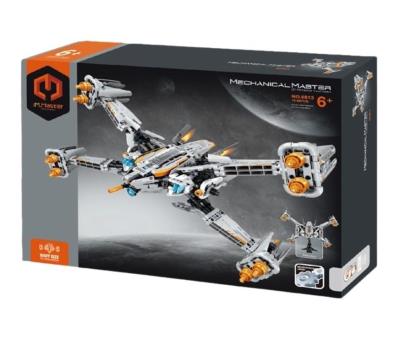 Opakowanie Klocki Gwiezdny okręt wojskowy 3w1 1018el