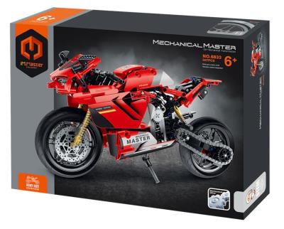 Opakowanie Klocki iM.Master Ścigacz czerwony 557 elementów