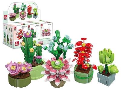 Opakowanie Klocki - kaktus w doniczce MIX