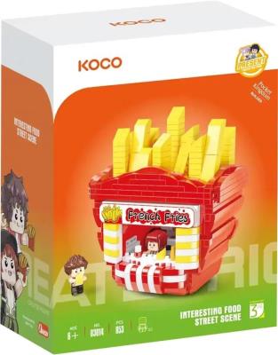 Opakowanie Klocki Koco bar z frytkami 853el