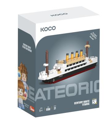 Opakowanie Klocki KOCO Titanic 271 elementów