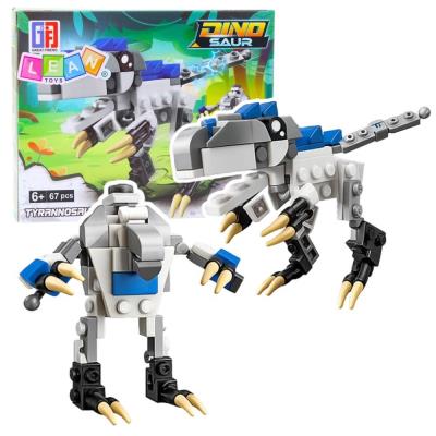 Opakowanie Klocki konstrukcyjne 2w1 Dinozaur 67el