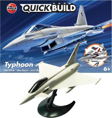 Opakowanie Klocki konstrukcyjne Airfix QUICKBUILD Eurofighter Typhoon