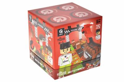 Opakowanie Klocki konstrukcyjne Block&Steps Tor motocyklowy