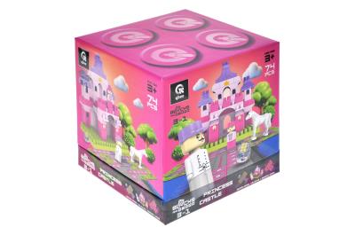 Opakowanie Klocki konstrukcyjne Block&Steps Zamek księżniczki