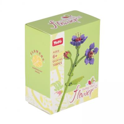 Opakowanie Klocki konstrukcyjne Kwiaty 108 elementów