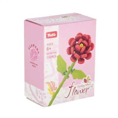 Opakowanie Klocki konstrukcyjne Kwiaty 133 elementy