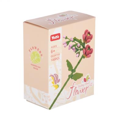 Opakowanie Klocki konstrukcyjne Kwiaty 140 elementy