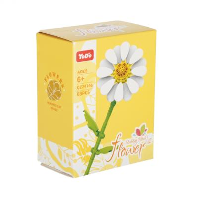 Opakowanie Klocki konstrukcyjne Kwiaty 88 elementów