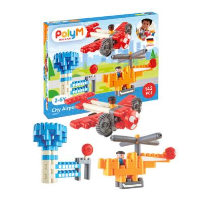Opakowanie Klocki konstrukcyjne, Lotnisko, 142 el., 2+, PolyM