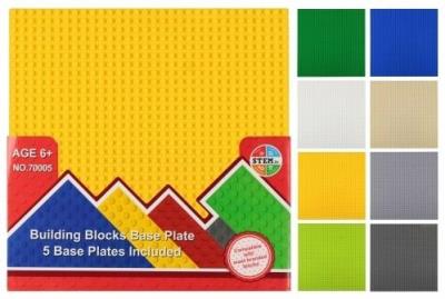 Klocki konstrukcyjne podstawa 26x26cm mix. Wydawca: Mega Creative. SmakLiter.pl Opakowanie Klocki konstrukcyjne podstawa 26x26cm mix