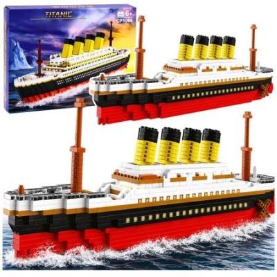 Opakowanie Klocki konstrukcyjne Titanic 60cm 3327el