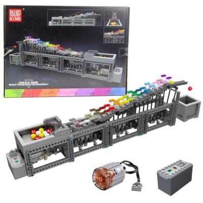 Opakowanie Klocki konstrukcyjne Tor na kulki z silnikiem