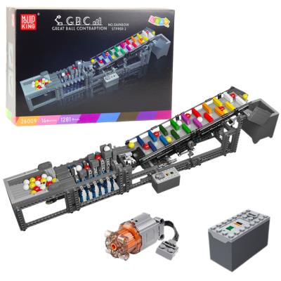 Opakowanie Klocki konstrukcyjne Tor na kulki z silnikiem