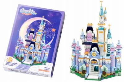 Opakowanie Klocki Konstrukcyjne Zamek Księżniczki 6w1 535 elementów