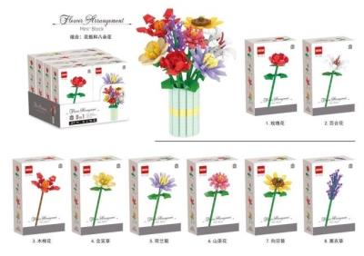 Opakowanie Klocki kwiaty mix