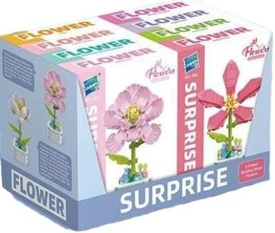 Opakowanie Klocki kwiaty mix