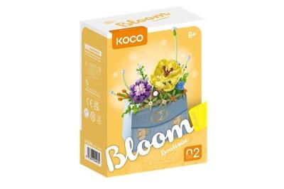 Opakowanie Klocki Kwiaty w torebce Wiosna 223el