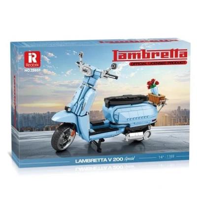 Opakowanie Klocki Lambretta V200 Blue 1169el