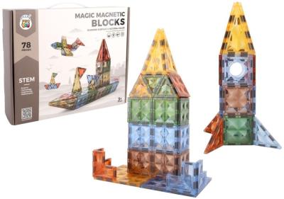 Opakowanie Klocki magnetyczne 78el