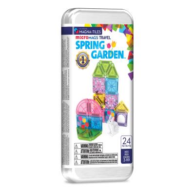 Opakowanie Klocki Magnetyczne microMAGS Spring Garden Travel 24 elementy