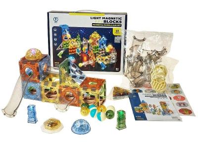 Opakowanie Klocki magnetyczne ze światłem