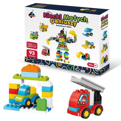 Opakowanie Klocki małych geniuszy robot maxi 93el