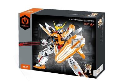 Opakowanie Klocki Mecha Wojownik żółty 833el