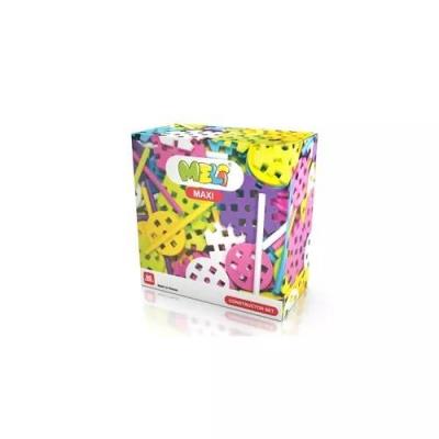 Klocki Meli Maxi Constructor Pink Set 60szt. Wydawca: MELI. SmakLiter.pl Opakowanie Klocki Meli Maxi Constructor Pink Set 60szt