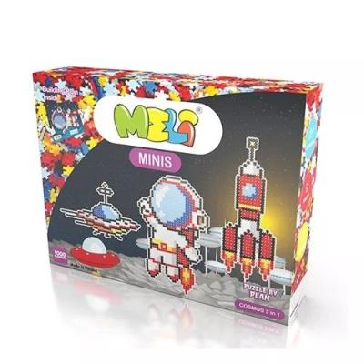 Klocki Meli Minis Cosmos 3w1. Wydawca: MELI. SmakLiter.pl Opakowanie Klocki Meli Minis Cosmos 3w1