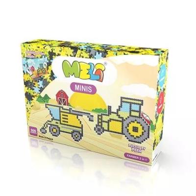 Klocki Meli Minis Farmer 2w1. Wydawca: MELI. SmakLiter.pl Opakowanie Klocki Meli Minis Farmer 2w1