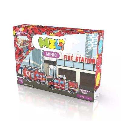 Klocki Meli Minis Fire 2w1. Wydawca: MELI. SmakLiter.pl Opakowanie Klocki Meli Minis Fire 2w1