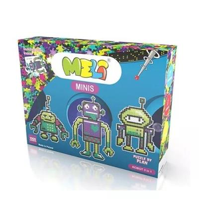 Klocki Meli Minis Robot 3w1. Wydawca: MELI. SmakLiter.pl Opakowanie Klocki Meli Minis Robot 3w1