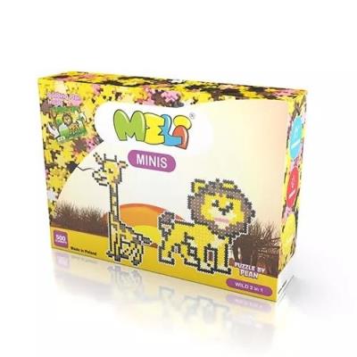 Klocki Meli Minis Wild 2w1. Wydawca: MELI. SmakLiter.pl Opakowanie Klocki Meli Minis Wild 2w1